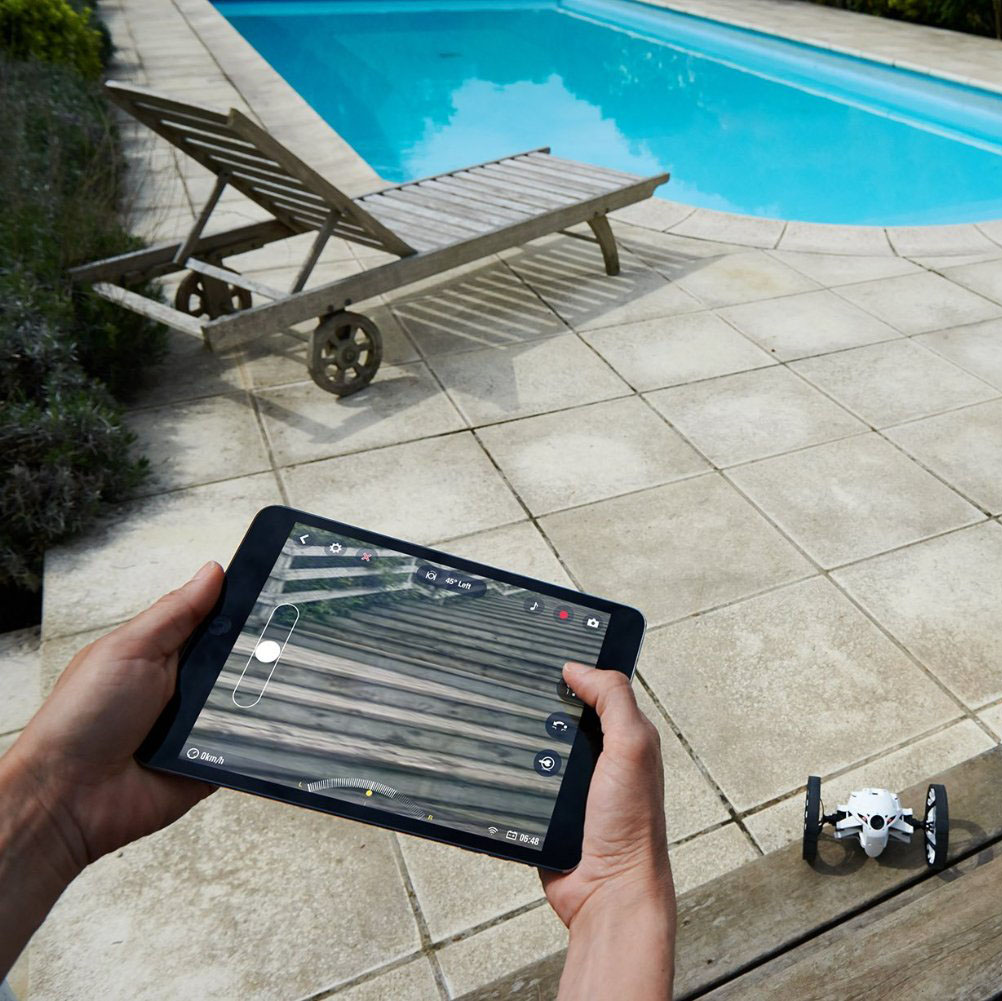 mini dron parrot jumping app