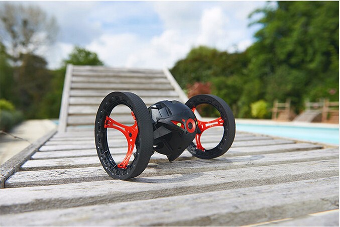 mini dron parrot jumping rojo
