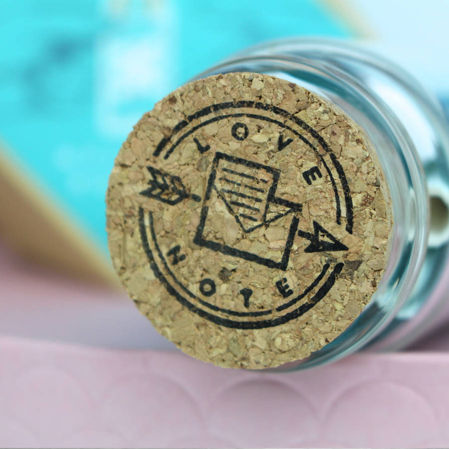 romantico regalo perfecto san valentin mensaje en una botella tarro corcho