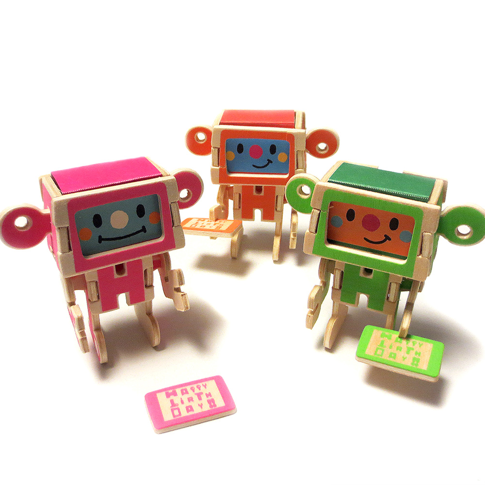 Tarjeta-de-Felicitación-Robot-de-Madera