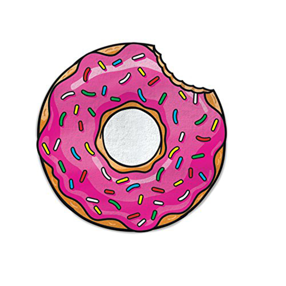 Toalla-de-playa-con-forma-de-donut,-BigMouth