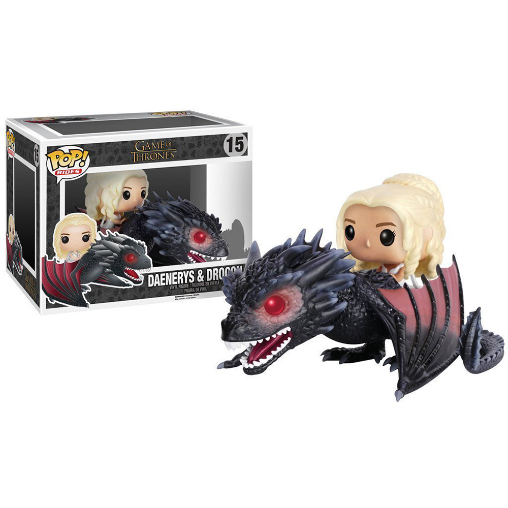 Muñeco-de-Vinilo-POP!-Daenerys-y-Drogon-Juego-de-tronos-caja