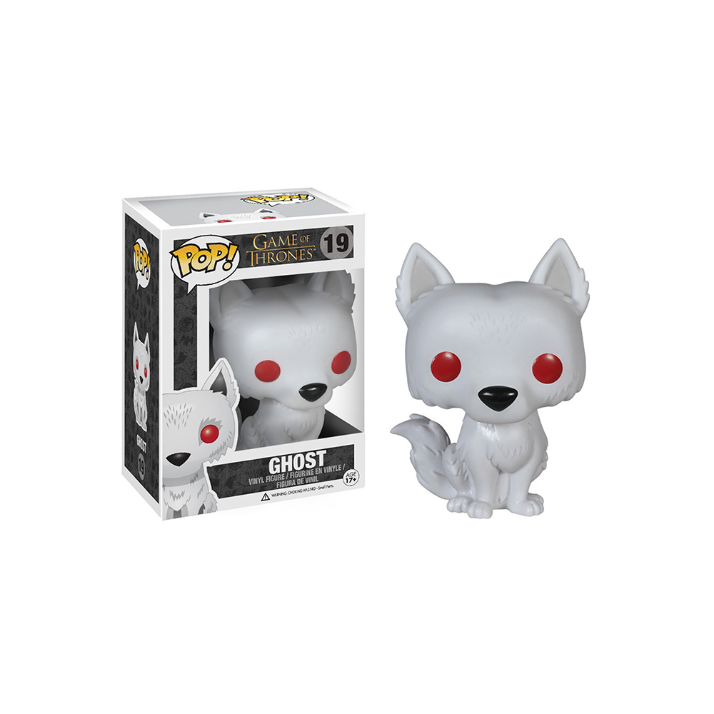 Muñeco-de-Vinilo-POP!-Lobo-Fantasma-Juego-de-tronos-ghost