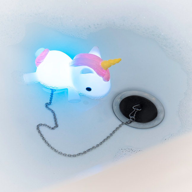 Tapón de baño unicornio multicolor 4