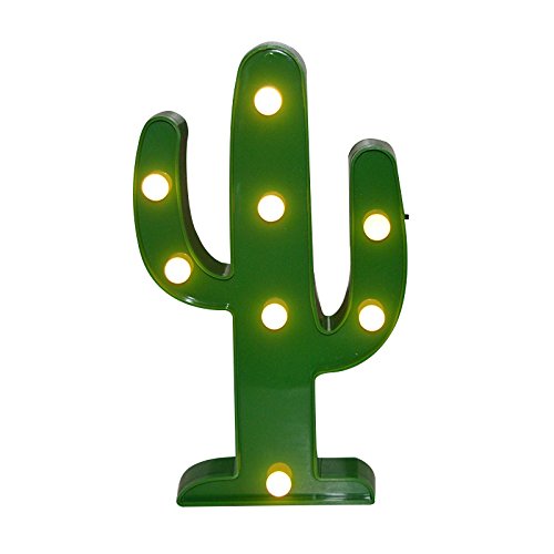 Lámpara de noche Leds Cactus