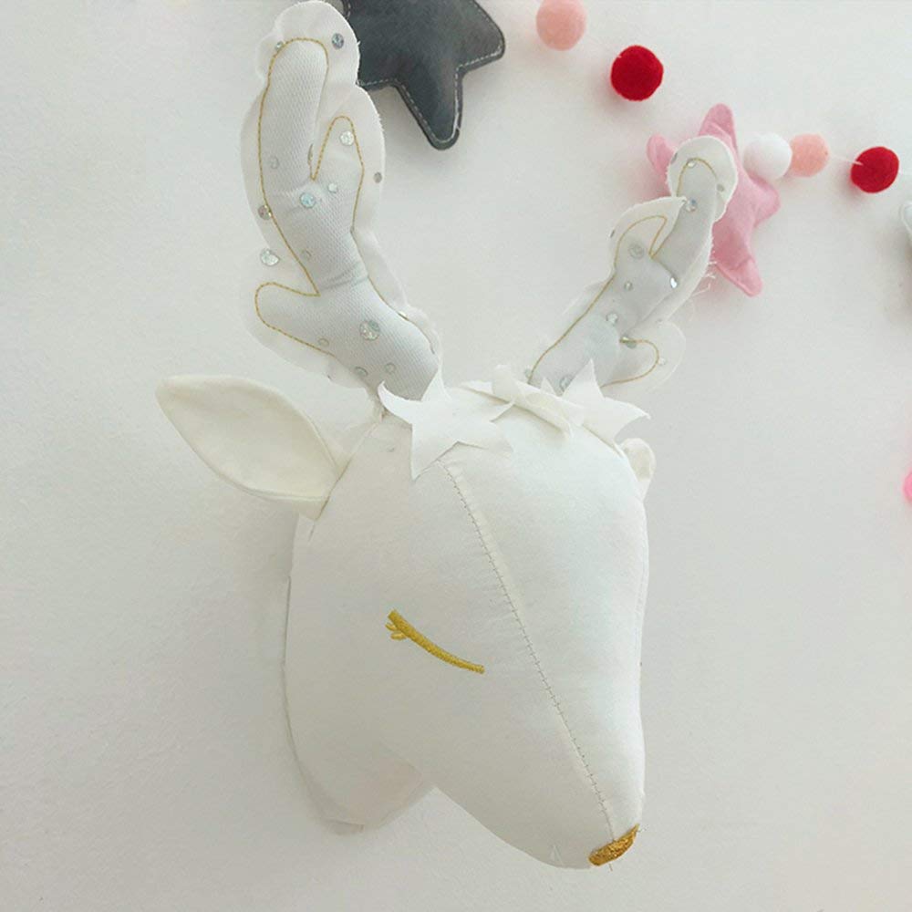 Cabeza de ciervo para habitación infantil o de bebé 4